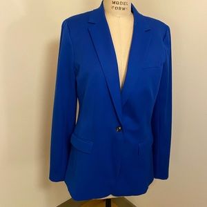 Fab- Navy Banana Republic Lined Blazer -12 L - Impeccable